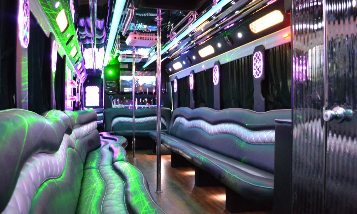 Limo bus image